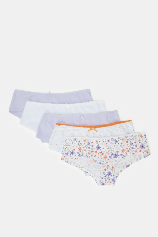 Women Assorted Printed Bikini Brief Set (Pack of 5) sold by Redtag