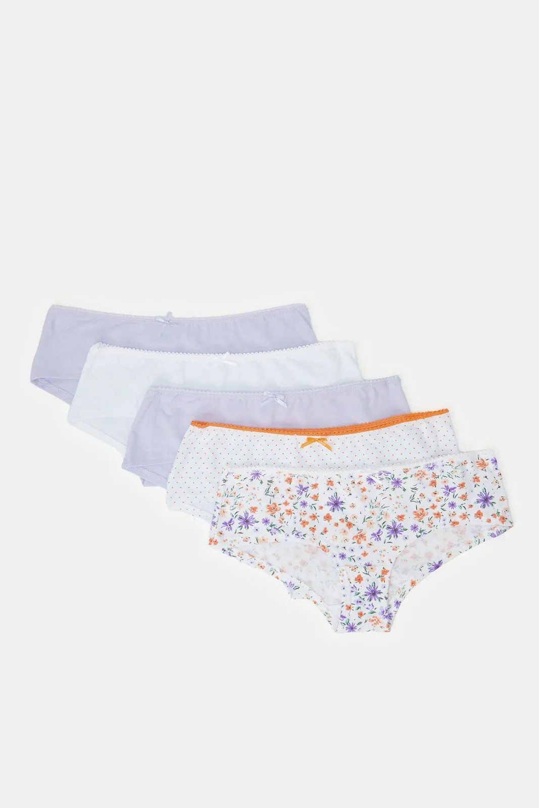 Women Assorted Printed Bikini Brief Set (Pack of 5) sold by Redtag