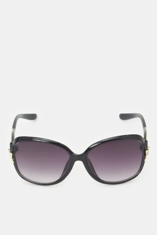 Women Black Oversized Sunglasses sold by Redtag