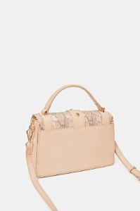 Women Pink Textured Day Bag Bag sold by Redtag