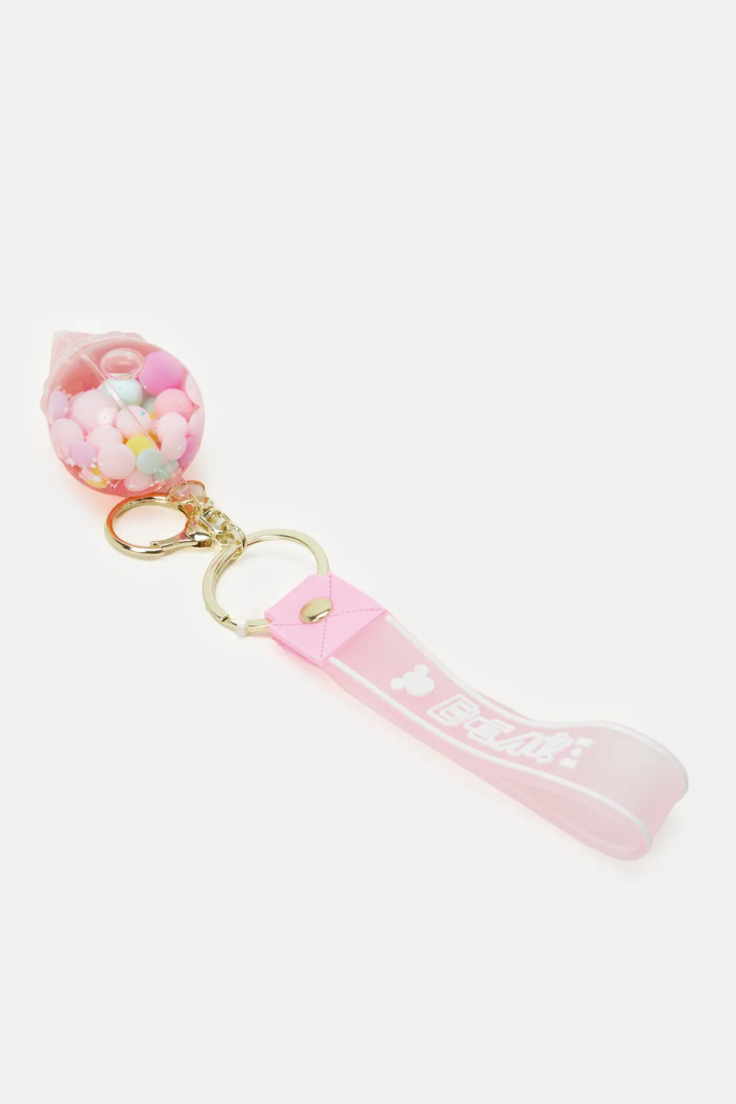 Women Pink Embellished Key Ring sold by Redtag product image thumbnail 3