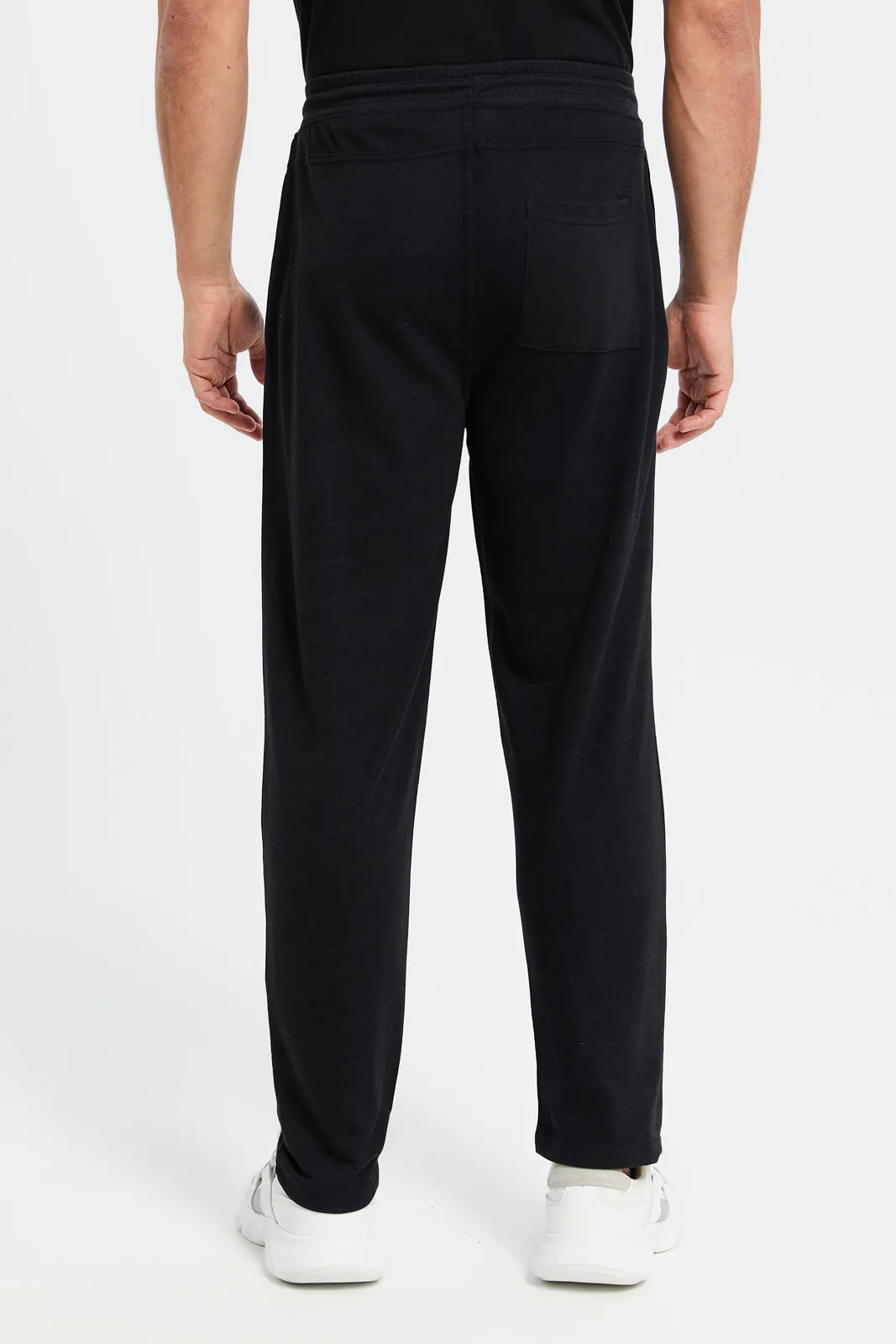 Men Black Nightwear Pyjama Bottom sold by Redtag product image thumbnail 3