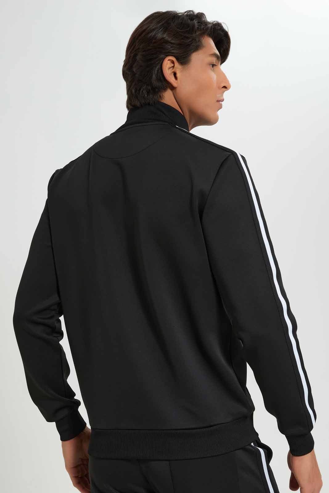 Black Embellished Jacket For Men sold by Redtag product image thumbnail 4