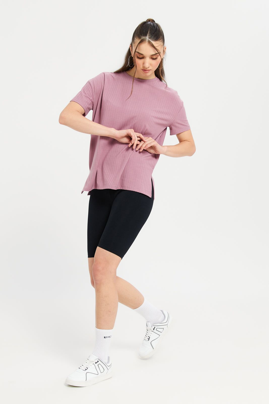 Women Pink Boxy T-Shirt sold by Redtag product image thumbnail 2