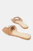 Women Beige Mule With Trim Upper sold by Redtag