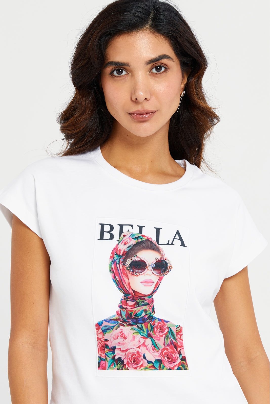Women White Printed T-Shirt sold by Redtag product image thumbnail 4
