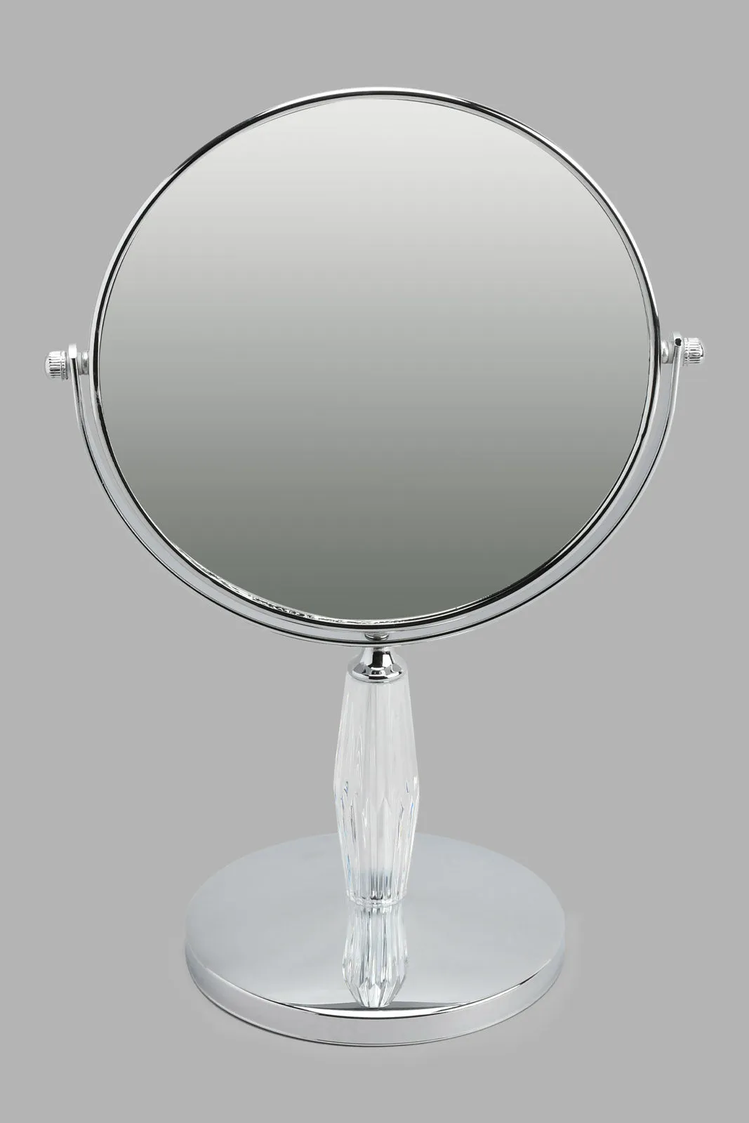 Silver Vanity Embossed Handle Mirror sold by Redtag