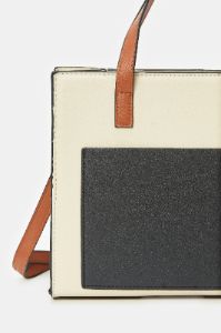 Women Black And Beige Tote Bag sold by Redtag