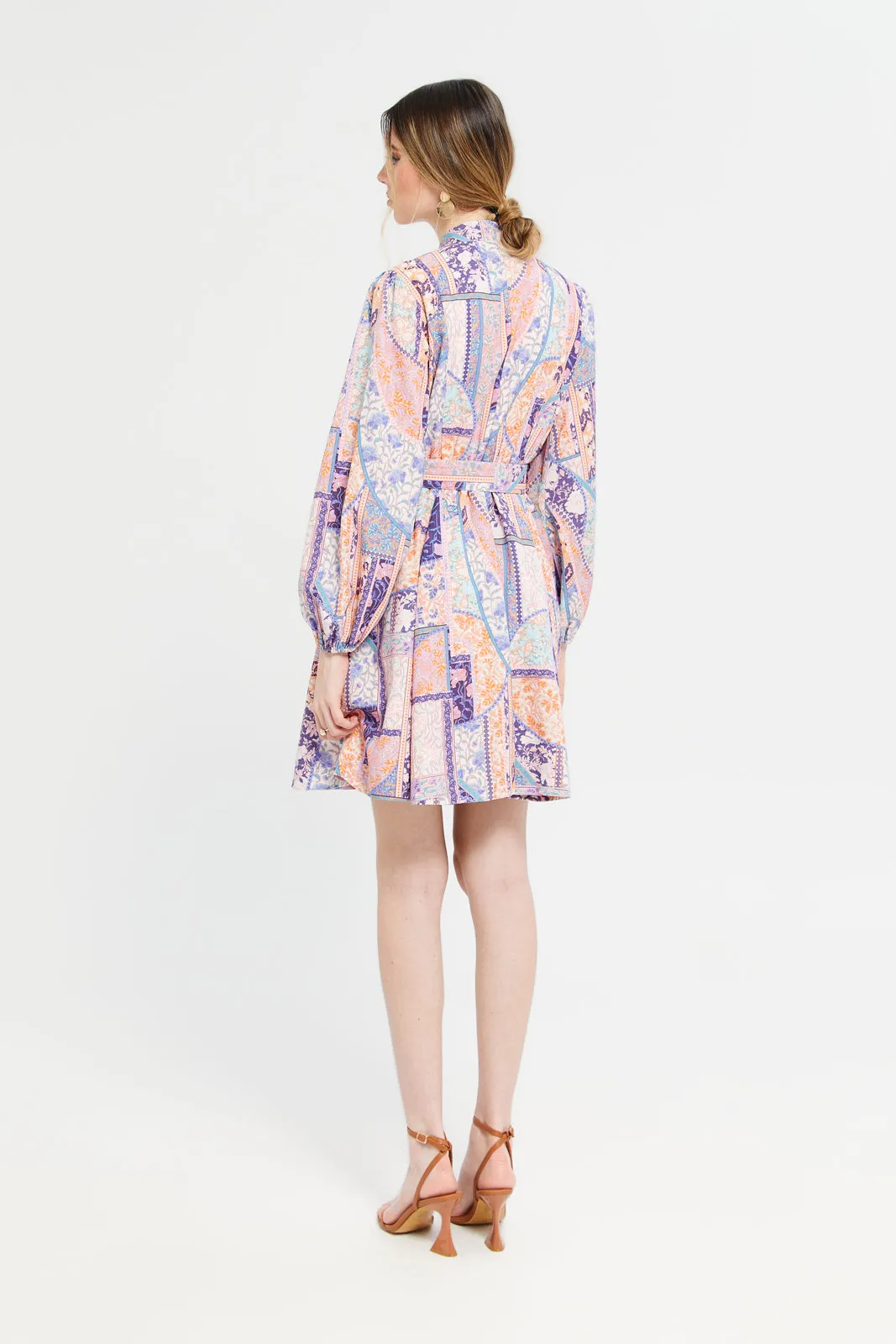 Women Multicolour Printed Midi Dress sold by Redtag product image thumbnail 3