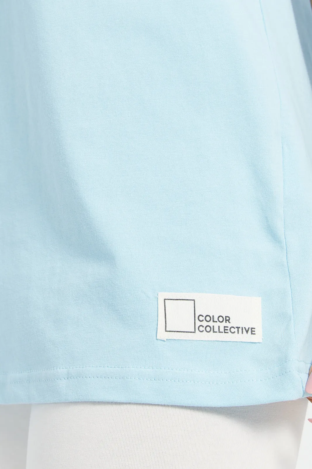 Woman Blue Basic Active T-Shirt sold by Redtag product image thumbnail 5