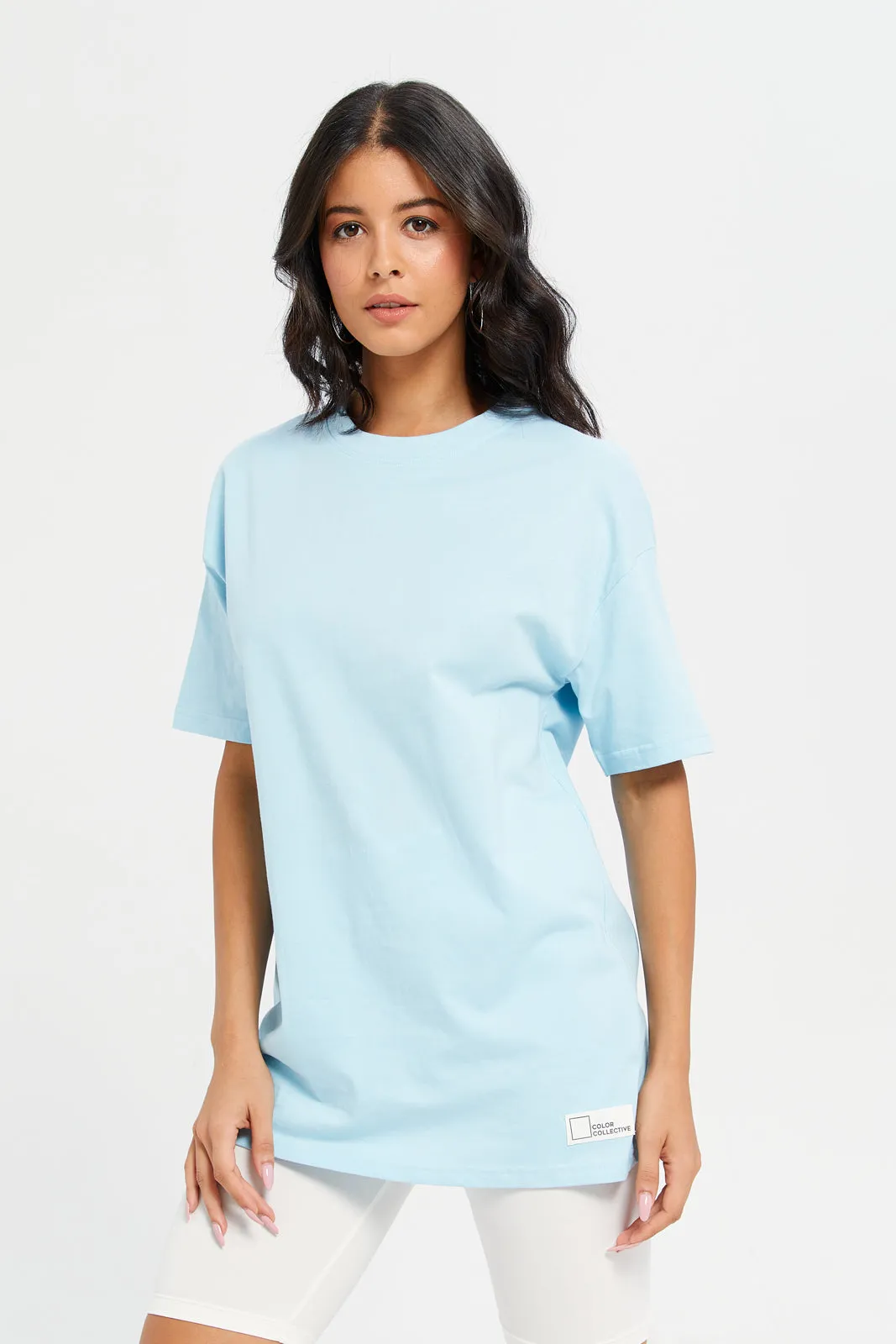 Woman Blue Basic Active T-Shirt sold by Redtag