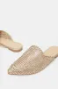 Women Gold Embellished Mule sold by Redtag