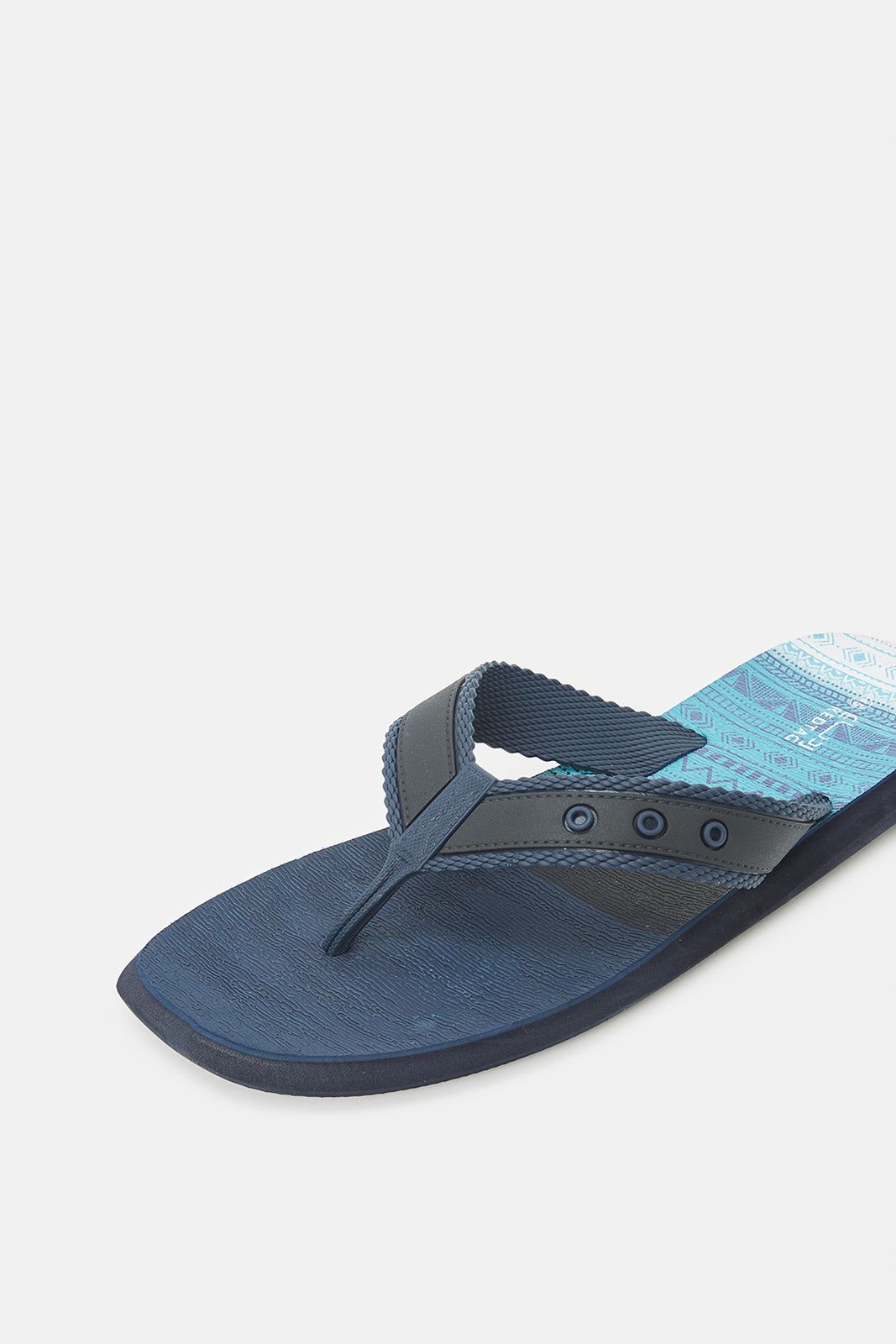 Men Navy Toe Post Flip Flop sold by Redtag product image thumbnail 3