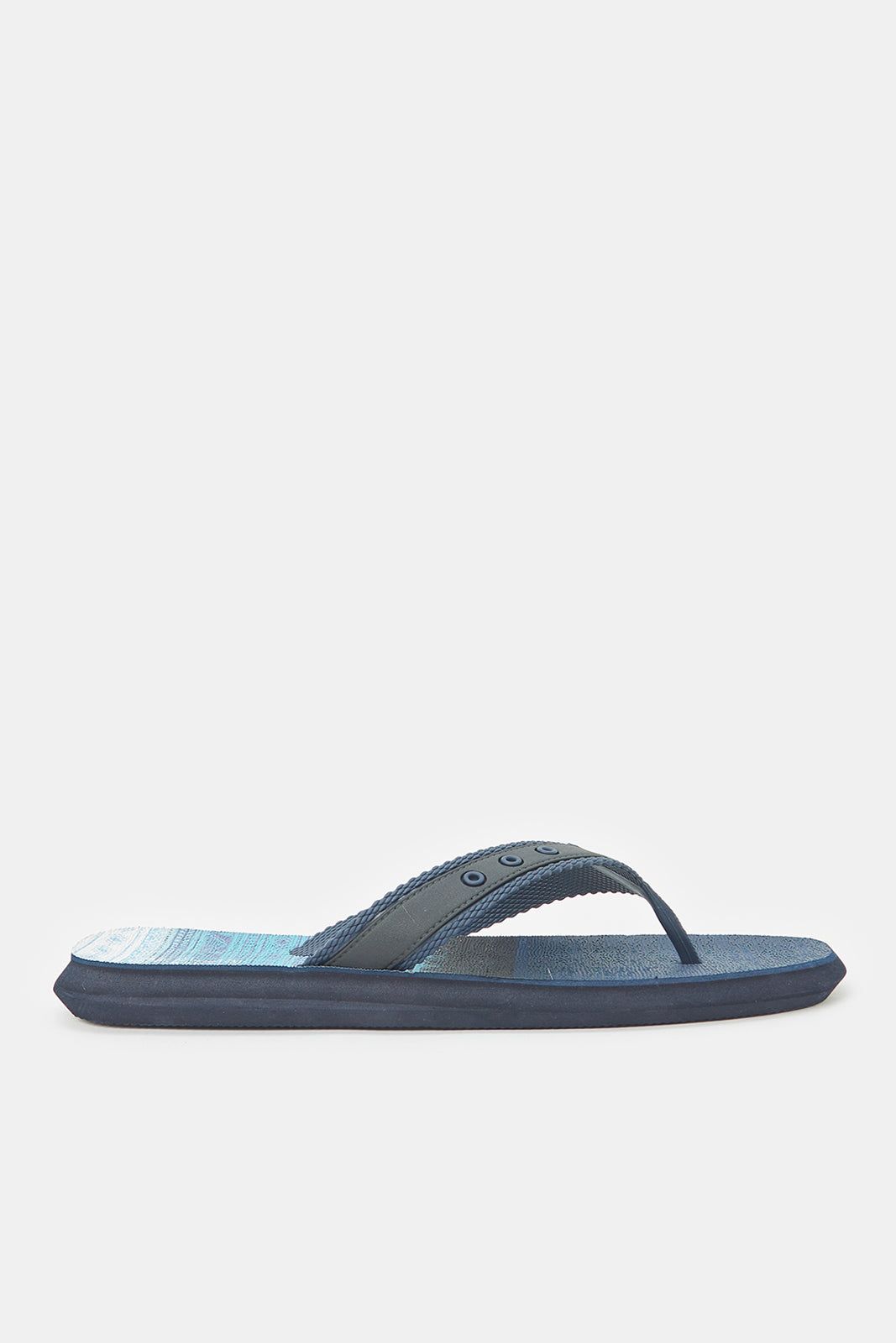 Men Navy Toe Post Flip Flop sold by Redtag