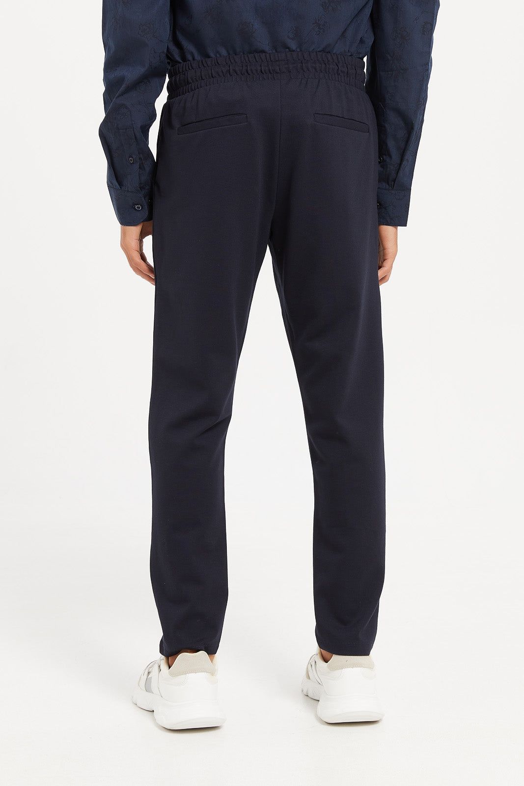 Men Navy Jogger Pant sold by Redtag product image thumbnail 3