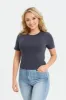 Women Charcoal Solid Top sold by Redtag