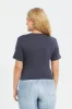 Women Charcoal Solid Top sold by Redtag