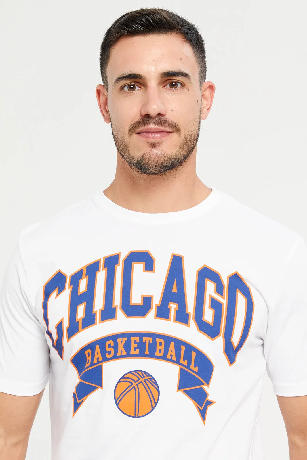 White Graphic T-Shirt sold by Redtag product image thumbnail 4