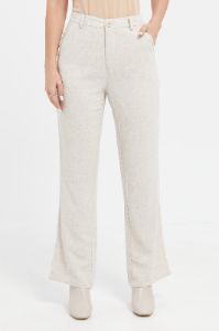 Women Ivory Wide Leg Relaxed Trousers sold by Redtag