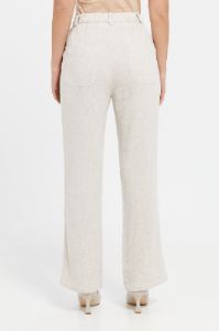 Women Ivory Wide Leg Relaxed Trousers sold by Redtag