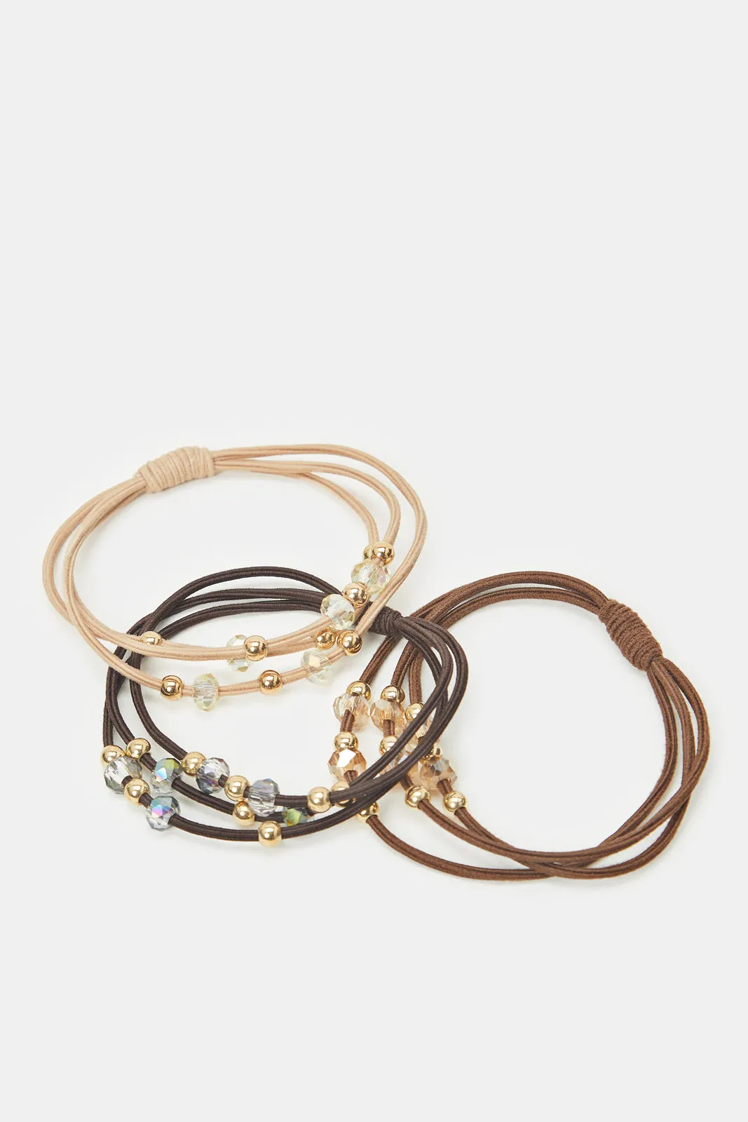 Women Assorted Embellished Elastic Band Set (3 Piece) sold by Redtag product image thumbnail 3