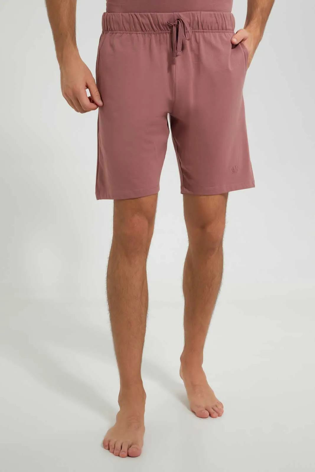 Mauve Plain Pyjama Set (2 Piece) sold by Redtag product image thumbnail 3