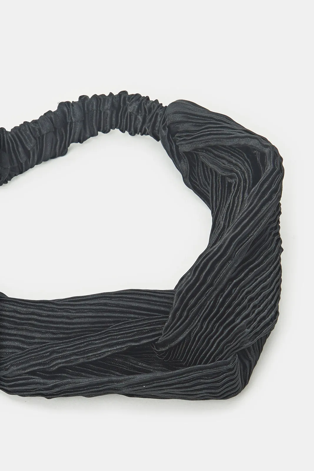 Women Black Knotted Hair Wrap sold by Redtag product image thumbnail 3