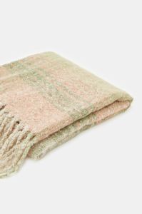 Women Multicolour Knitted Blanket Scarf sold by Redtag