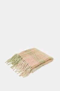 Women Multicolour Knitted Blanket Scarf sold by Redtag
