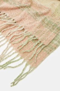 Women Multicolour Knitted Blanket Scarf sold by Redtag