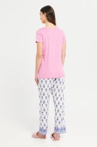Women Assorted Printed Pyjama Set (2 Piece) sold by Redtag
