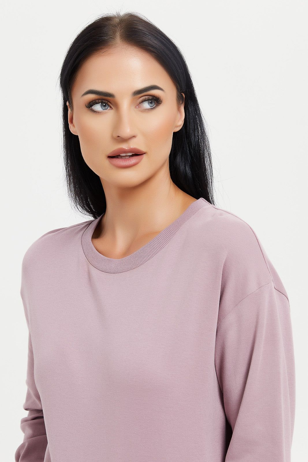 Women Pink Crewneck Sweatshirt sold by Redtag product image thumbnail 4