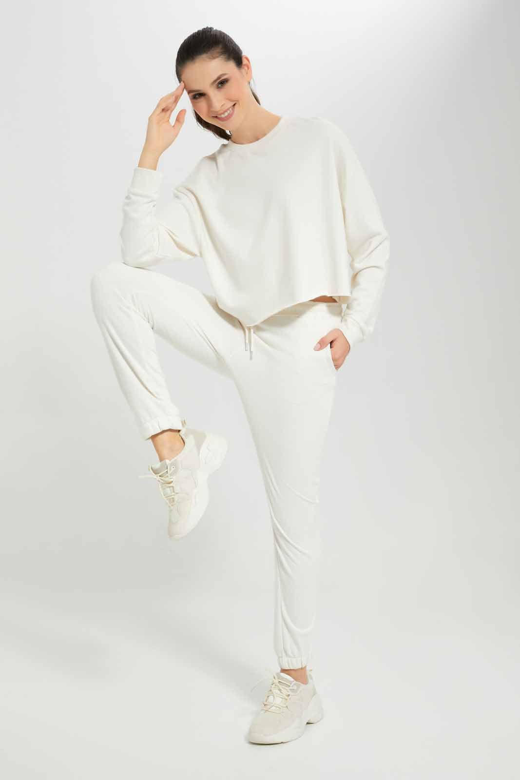 Women Ivory Active Pant sold by Redtag product image thumbnail 2