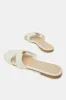 Women Beige Strappy Mule sold by Redtag