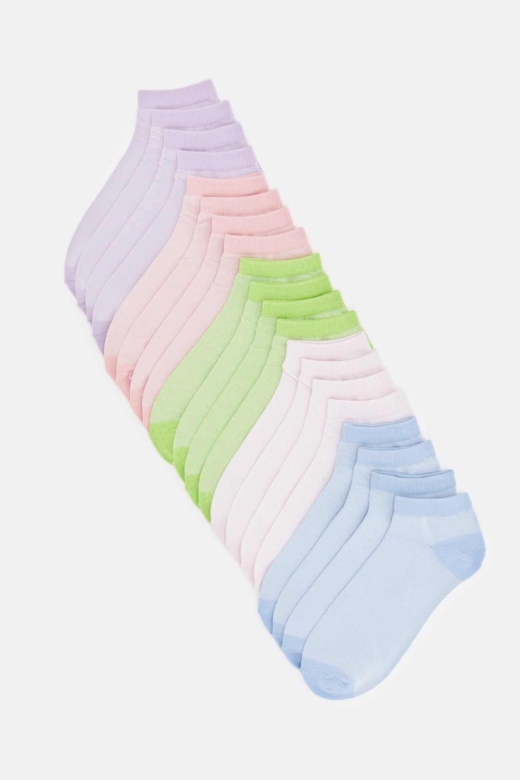 Women Assorted Ankle Box Socks (Pack Of 10) sold by Redtag