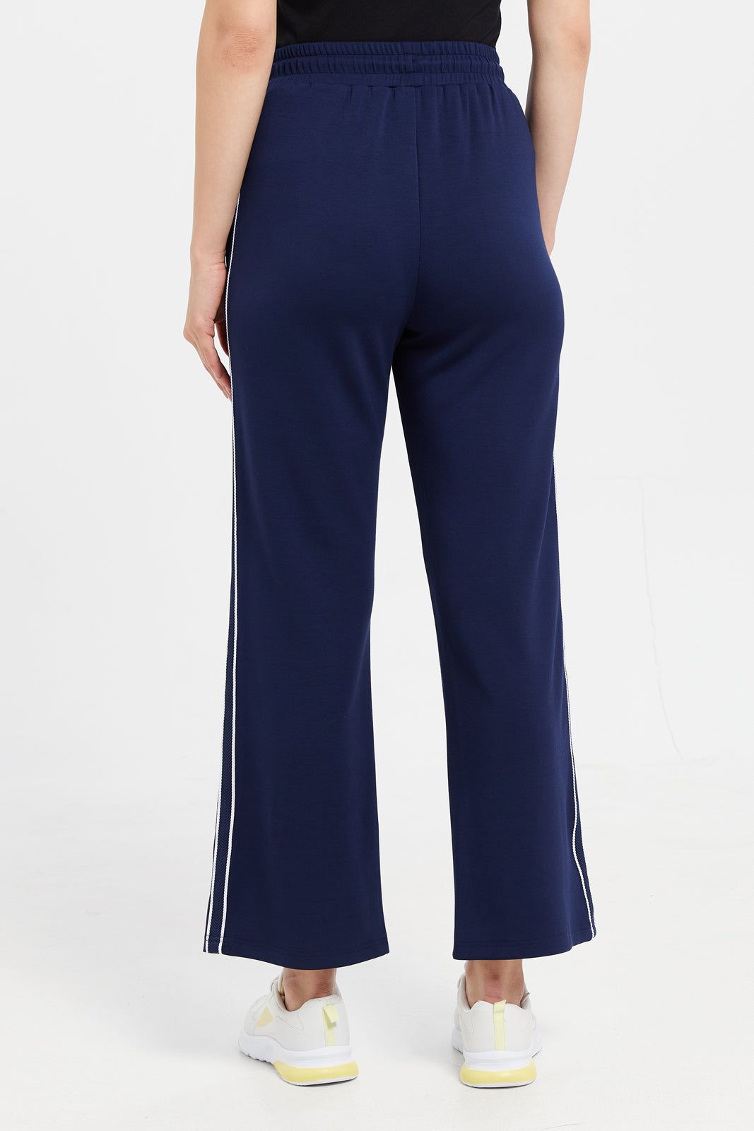 Women Navy Straight Leg Active Pants sold by Redtag product image thumbnail 3