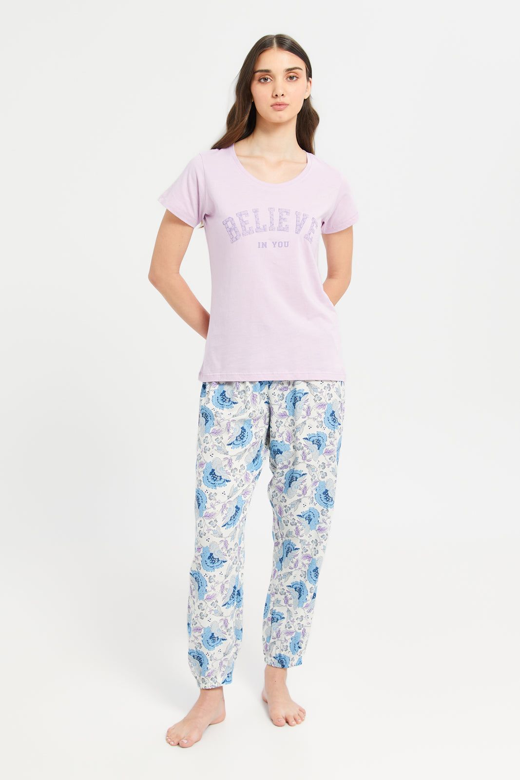 Women Assorted Printed Pyjama Set (2 Piece) sold by Redtag