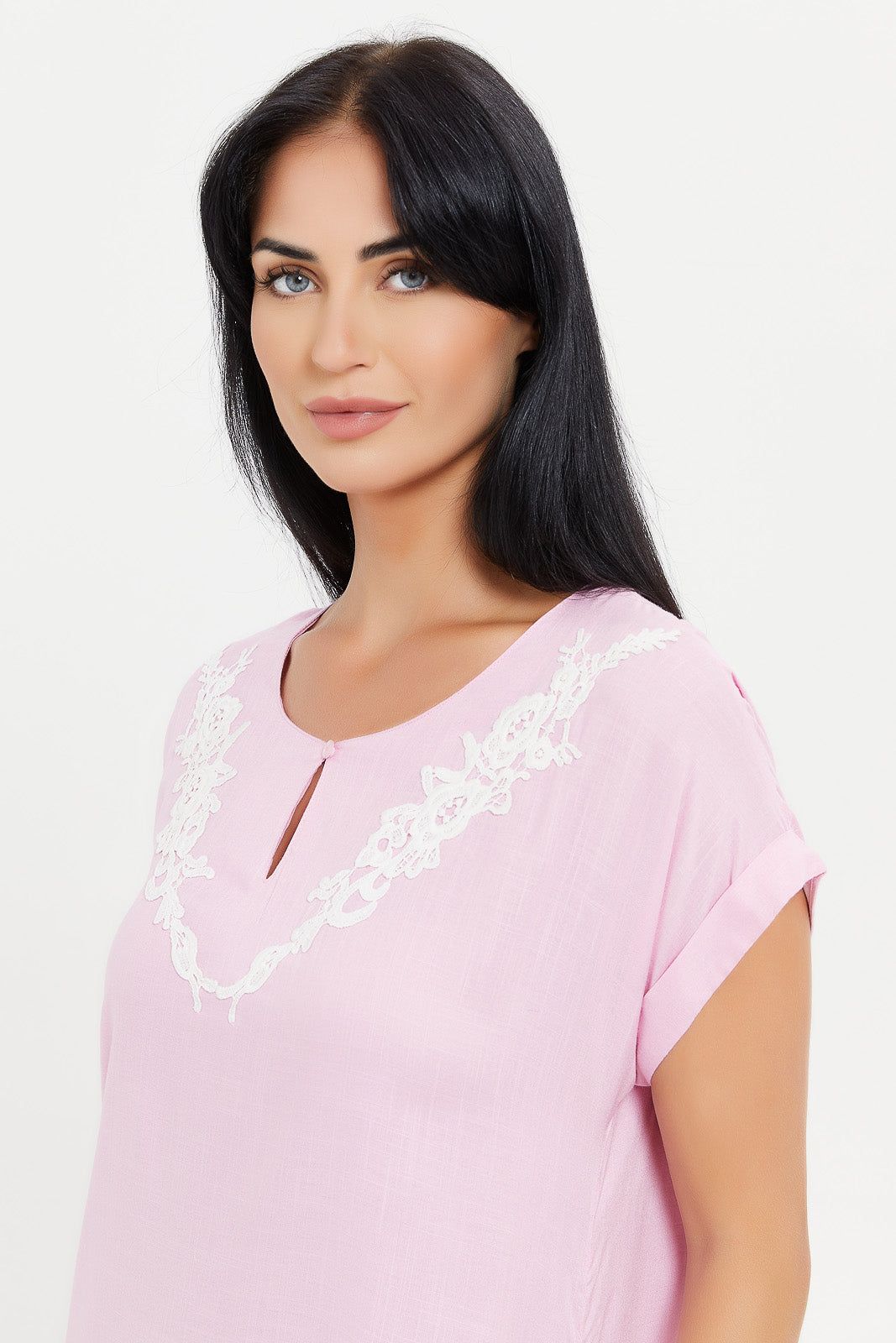 Women Pink Embellished Nightgown sold by Redtag product image thumbnail 4