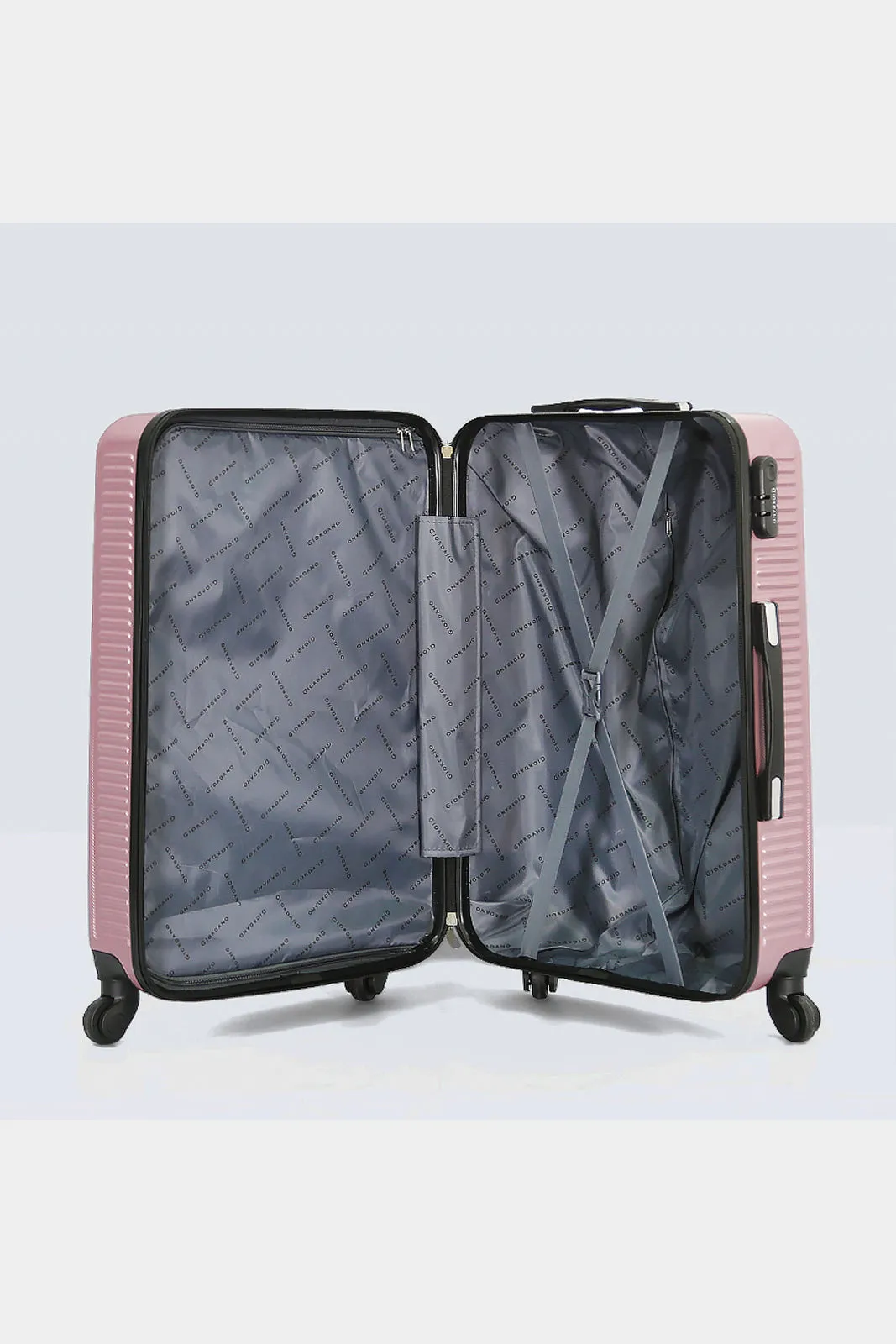 Pink Textured Trolley Set (3 Piece) sold by Redtag product image thumbnail 4