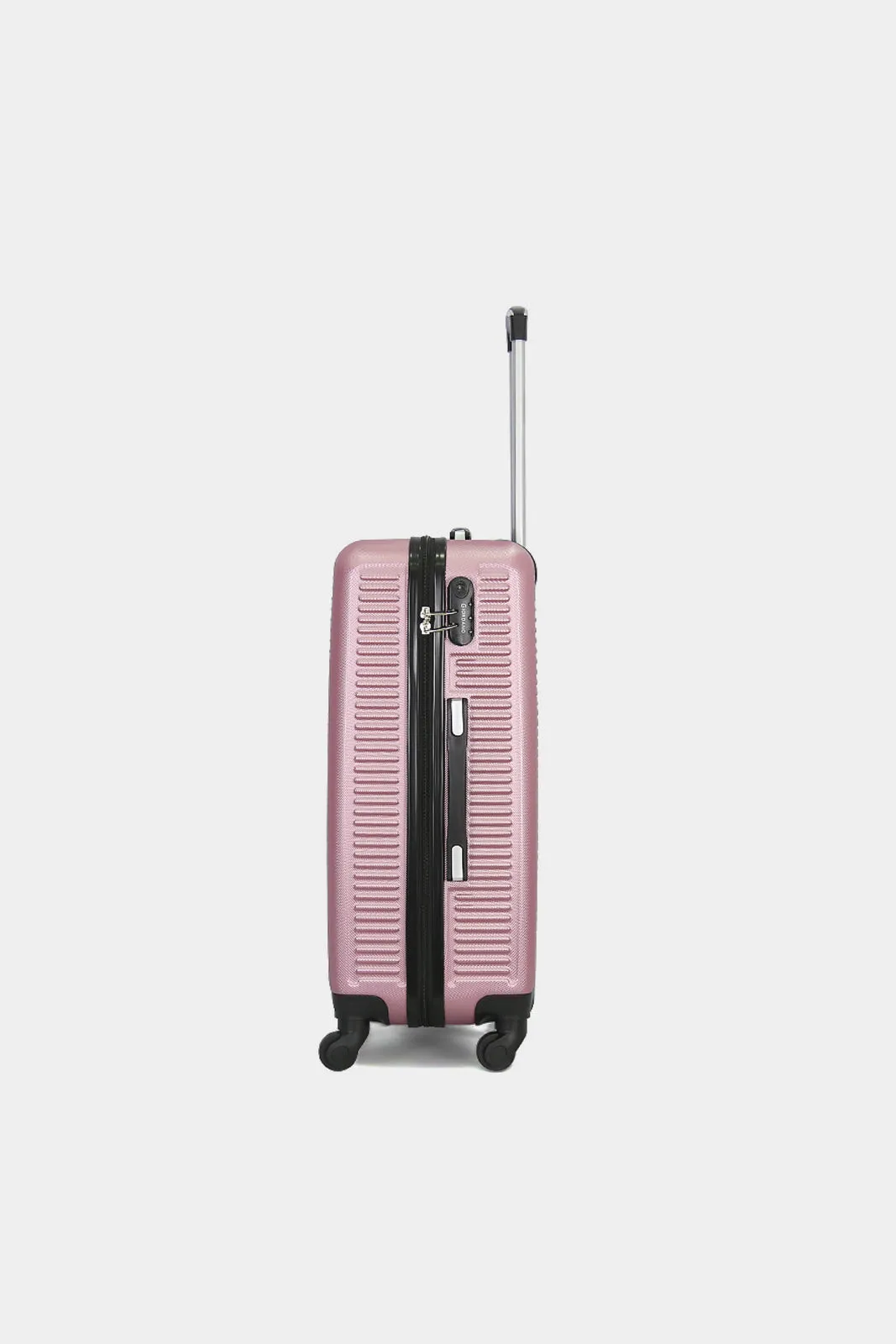 Pink Textured Trolley Set (3 Piece) sold by Redtag product image thumbnail 3