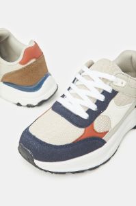 Men Assorted Color Block Chunky Sneakers sold by Redtag