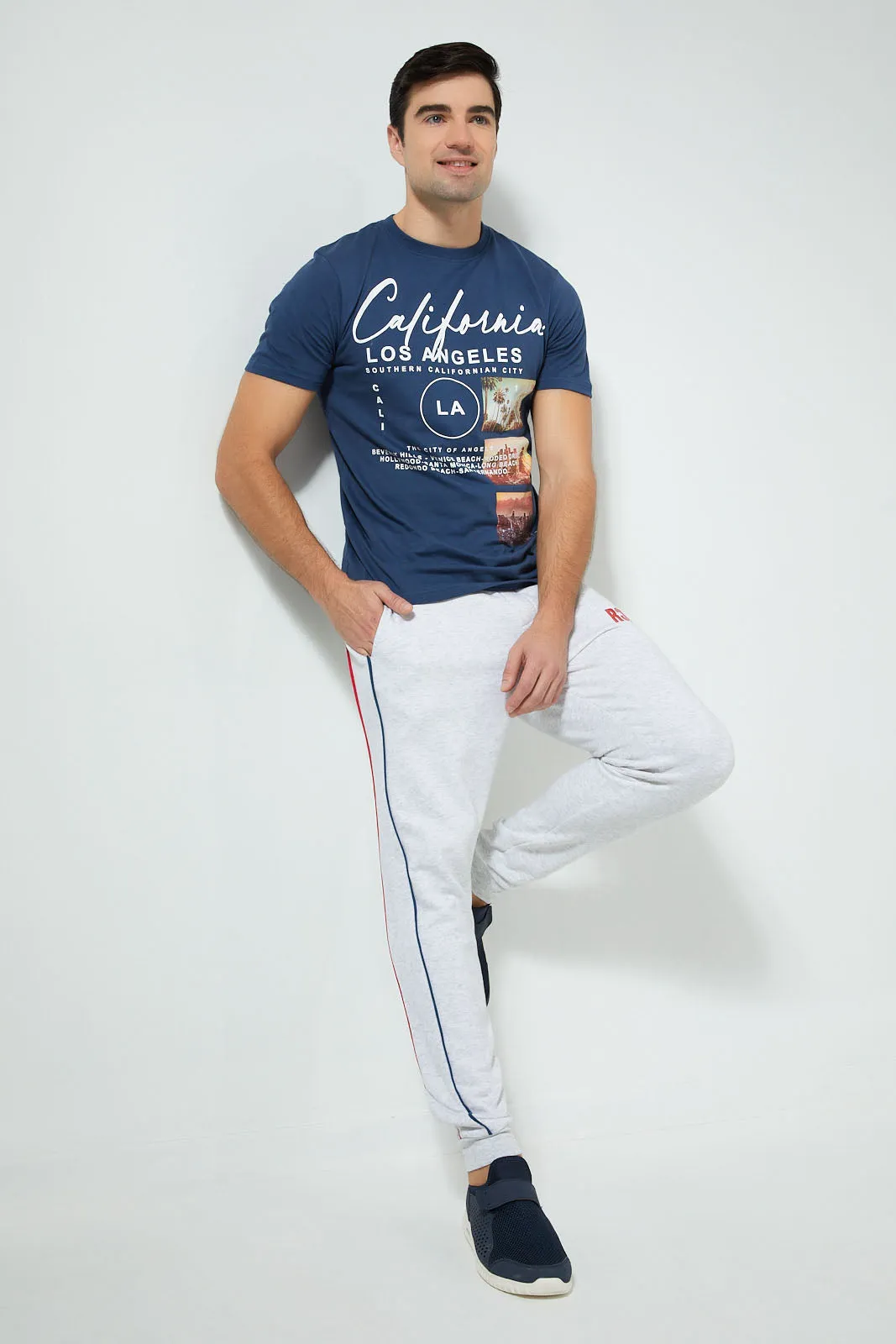 Blue California T-Shirt sold by Redtag product image thumbnail 2