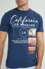 Blue California T-Shirt sold by Redtag