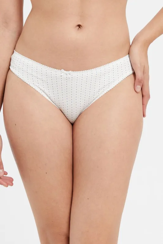 Women Assorted Printed And Plain Bikin Brief Set (Pack Of 5) sold by Redtag