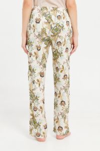 Women Beige Floral Print Pyjama Bottom sold by Redtag