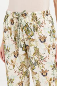 Women Beige Floral Print Pyjama Bottom sold by Redtag
