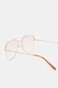Women Pink Aviator Sunglasses sold by Redtag