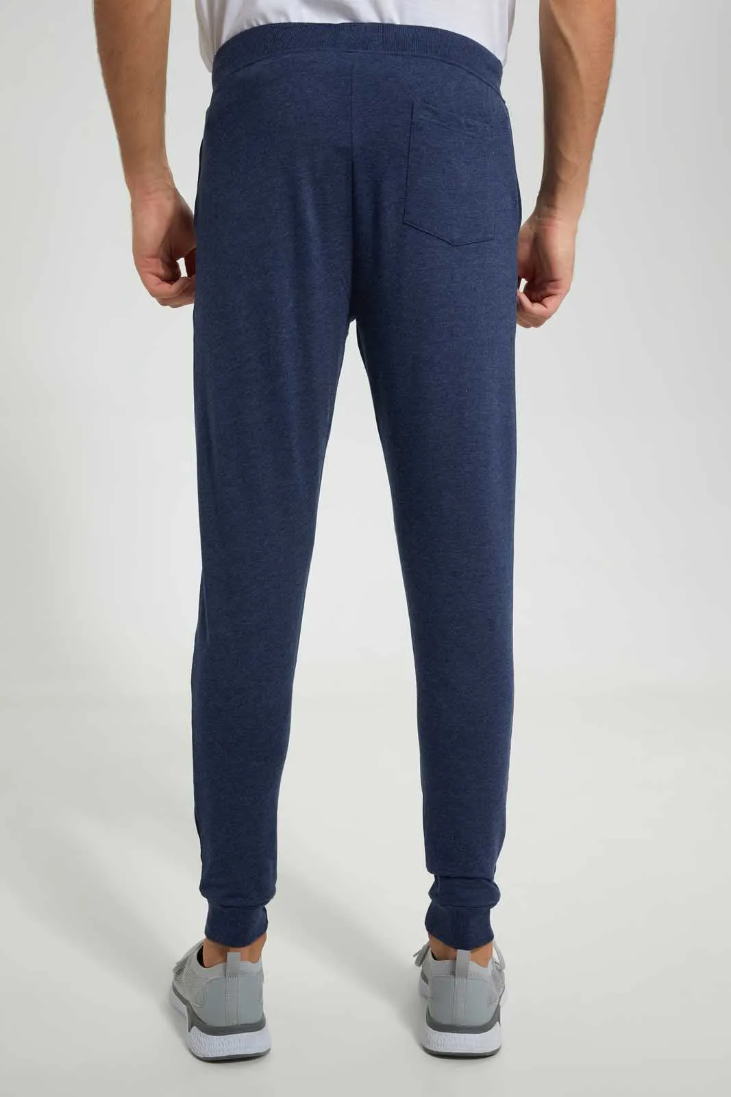 Navy Jogger With Placement Print sold by Redtag product image thumbnail 4