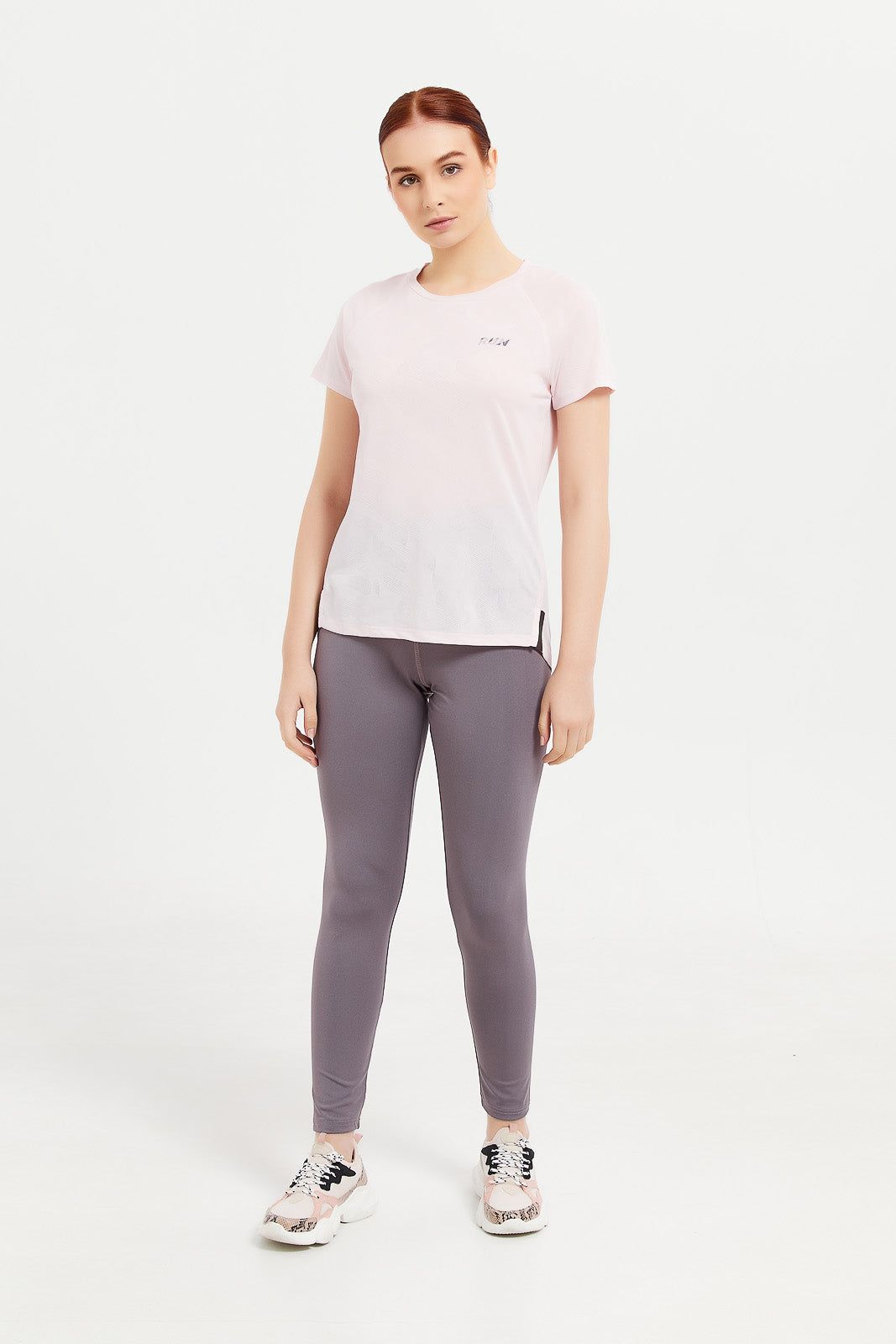 Women Pink Performance T-Shirt sold by Redtag product image thumbnail 2