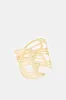 Women Gold Embellished Cuff Bracelet sold by Redtag